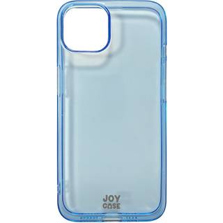 iPhone 14 / 13 Joy Case Fleksibelt Plastik Bagside Cover - Gennemsigtig / Blå