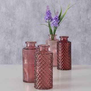 Vaser Panja af glas, sæt á 4