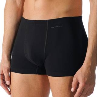 Mey Herren Shorty schwarz Baumwolle & Mix unifarben