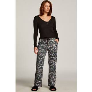 Hunkemöller Pyjamasbukser Jersey sort - 2XS