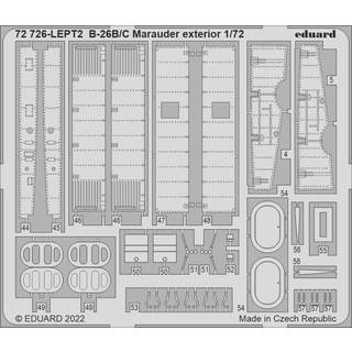 B-26B/C Marauder exterior for HASEGAWA / HOBBY 2000