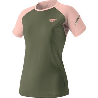 Dynafit Women's Alpine Pro S/S Tee Løbeshirt Damer størrelse 34 farve olivengrøn