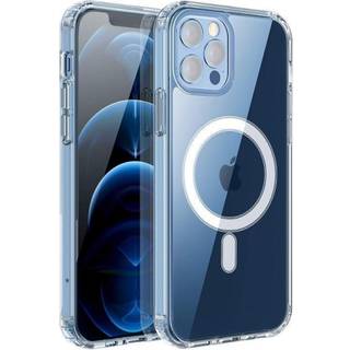 Anti Shock 1,5 mm Mag case for iPhone 15 Pro Max 6,7" transparent camera protection