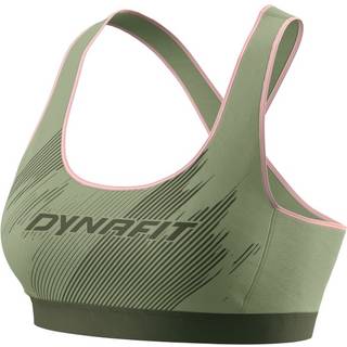 Dynafit Women's Alpine Graphic Bra Sports-bh Damer størrelse S farve olivengrøn