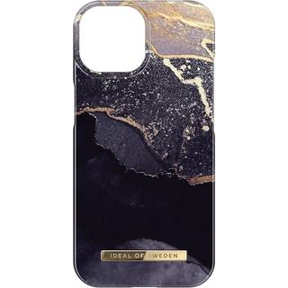 iPhone 15 iDeal Of Sweden Fashion Case - MagSafe Kompatibel - Golden Twilight Marble