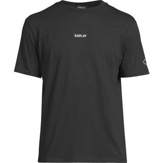 Replay Herren T-Shirt schwarz