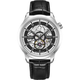 Rotary GS02945/87 Greenwich Automatik Herrenuhr 42mm 5ATM