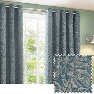 Wylder Wylder Wedgewood Grantley Jacquard Eyelet Curtains