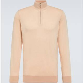 Loro Piana Roadster cashmere half-zip sweater - pink - EU 52