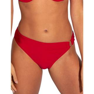 Pour Moi Pour Moi Red Brief Samoa Bikini Bottoms