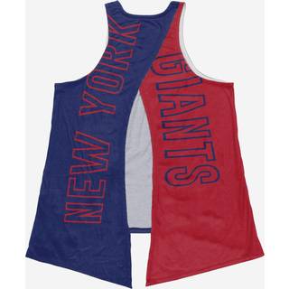 New York Giants NFL Women Tie -Breaker Sendeless Top - S