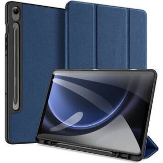 Samsung Galaxy Tab S9 FE+ Dux Ducis Domo Tri-Fold Smart Folio Cover - Blå