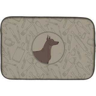 """" Caroline's Treasures CK2217DDM mexicansk hårløs hund Xolo Dish-Drying-Mats 14x21 Multicolor """"