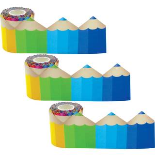 (3 pk) Farvede blyanter Die-cut