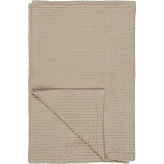 Håndklæde Liseleje m/vaffelmønster beige