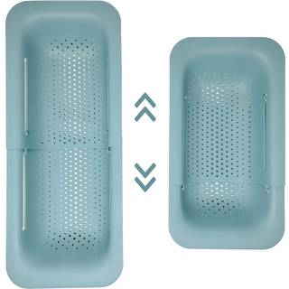 Makerstep over vasken med kullagetsilter - Udvidelig vaskafløb og tør. - Nyt hjemmekøkken essentielle multifunktionelle køkkengadgets grøn