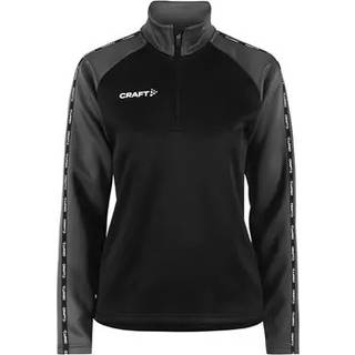Craft 1912732 squad 2.0 half zip w Kvinde Black/Granite M