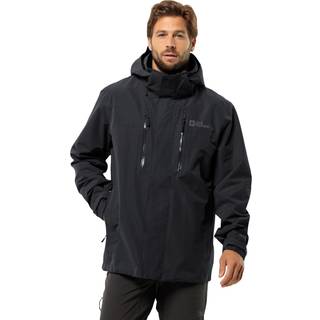 Jack Wolfskin Men's Jasper 2-Layer Jacket Black, XL
