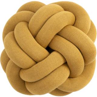 Design House Stockholm pude - Knot pude i gul