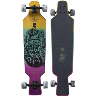 California Locos X Mister Cartoon Drop Through Komplet Longboard (Payaso)