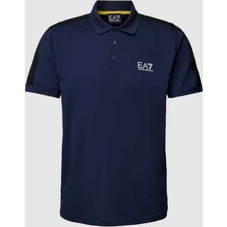 EA7 Herren Polo-Shirt blau