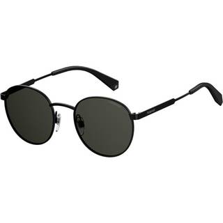 Polaroid Unisex PLD 2053/S 807/M9 Solbriller Metal Sort Rund Polariseret