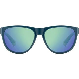 Polaroid Unisex PLD 2156/S ZI9/5Z Solbriller Polycarbonat Grøn Sommerfugl Polariseret Spejl