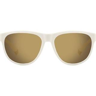 Polaroid Unisex PLD 2156/S 6HT/LM Solbriller Polycarbonat Hvid Sommerfugl Polariseret Flerskikts