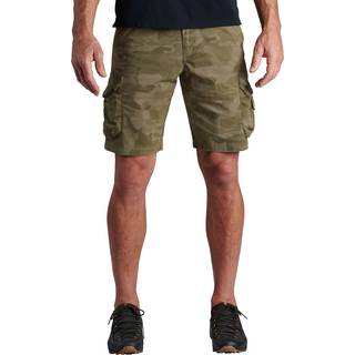 Kühl Men's Ambush Cargo Shorts Green Camo, 34-10