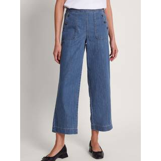 Monsoon Harper Regular Length Afkortet 100% bomulds JeansStor