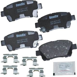 Bendix Priority1 CFC990 Ceramic Front Brake Pads for Scion IQ 2015-2013 XA 2004 XB 2004 Toyota Echo 2005-2003 MR2 Spyder 2006-2002 Prius 2009-200