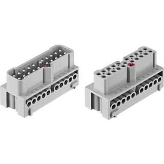 Harting Indsats han eco 20 pol han-stik m.skrue