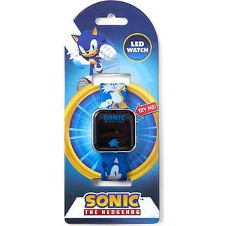 Sonic børne LED armbåndsur str. onesize - blå (På lager i butik)