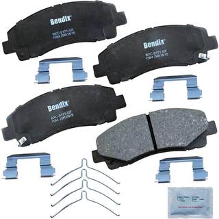 Bendix Priority1 CFC1584 Keramiske frontbremseklodser til Acura TL 2014-2009 TLX 2020-2015 Honda Ridgeline 2014-2006
