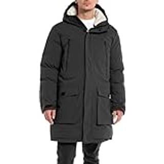 Replay Herren Jacke schwarz unifarben