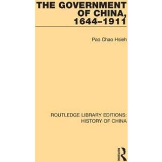 The Government of China, 1644-1911