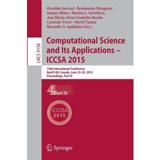 Computational Science and Its Applications -- ICCSA 2015