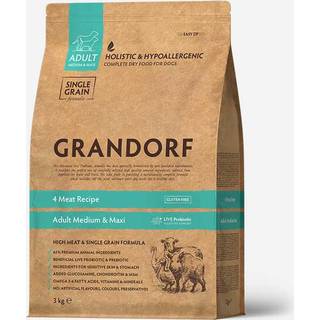 Grandorf Adult 4 Meat - Lam, Kalkun, And og Vildsvin - 3kg