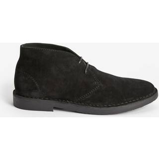 Next Black Suede Desert Boots