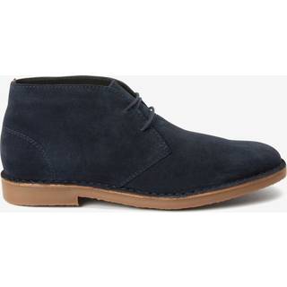 Next Navy Blue Suede Desert Boots