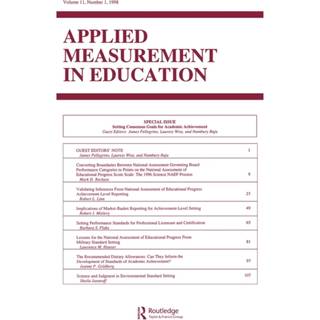 Setting Consensus Goals for Academic Achievement (4, 1998) |