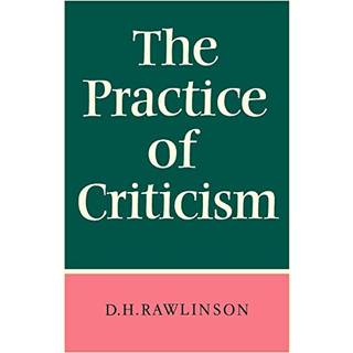 The Practice of Criticism