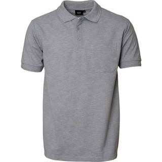 ID Pro Wear Herre Polo - Grey Melange - 3XL