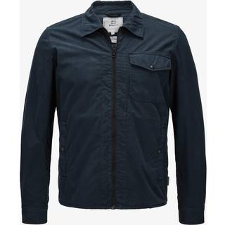 WOOLRICH Herren Overshirt blau unifarben