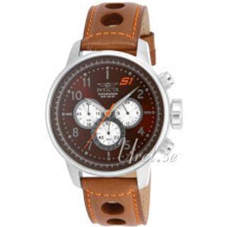 Invicta 16015 S1 Rally Brun/Læder Ø48 mm