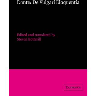 Dante: De vulgari eloquentia