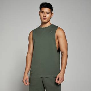 MP Rest Day Drop Armhole Tank Top til mænd – Thyme - S - Grøn