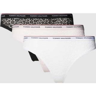 Tommy Hilfiger 3-pak Premium Essentials Lace Thong - Mixed - 3XL