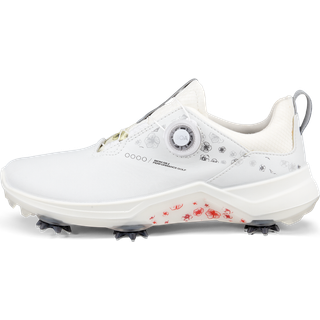 Ecco Biom G5 (Lydia Ko) BOA Vandtætte Dame Golfsko Med Spikes - White - Str. 36 Normal