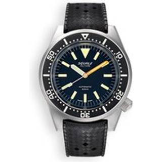 Squale 1521 Militaire Blasted Automatic Black Dial Black Rubber Strap Men’s Watch 1521MILBL.HT